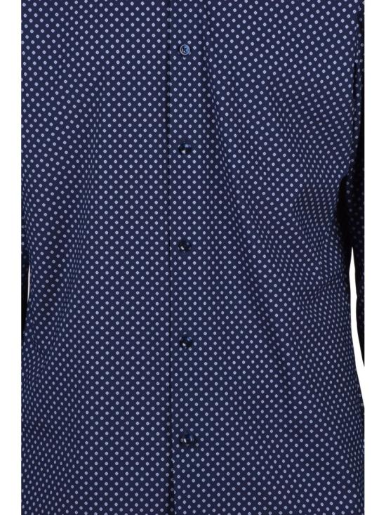 25SS 보스 긴팔 셔츠 스트레치  - 블루 - BOSS