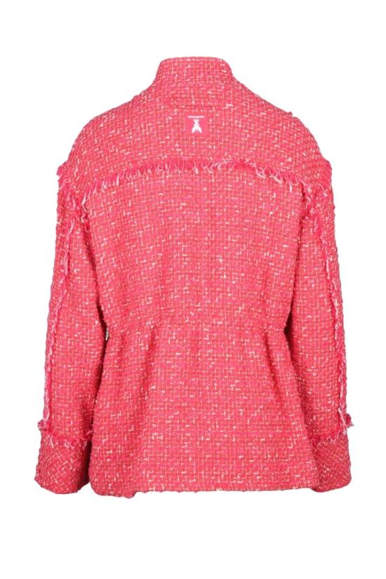  파트리지아페페 코트 부클레 파카 - 푸시아 - PATRIZIA PEPE