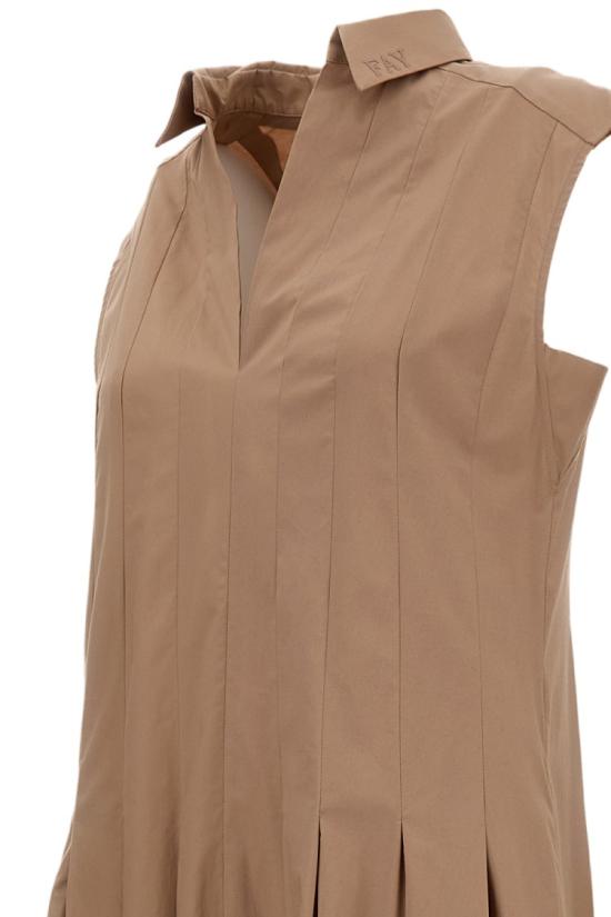 26SS 페이 롱 원피스 N8WE352604SZDHC603 Brown - FAY