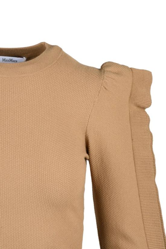 25SS 막스마라 스웨터 니트 비스코스/폴리에스터 - 베이지 - MAX MARA