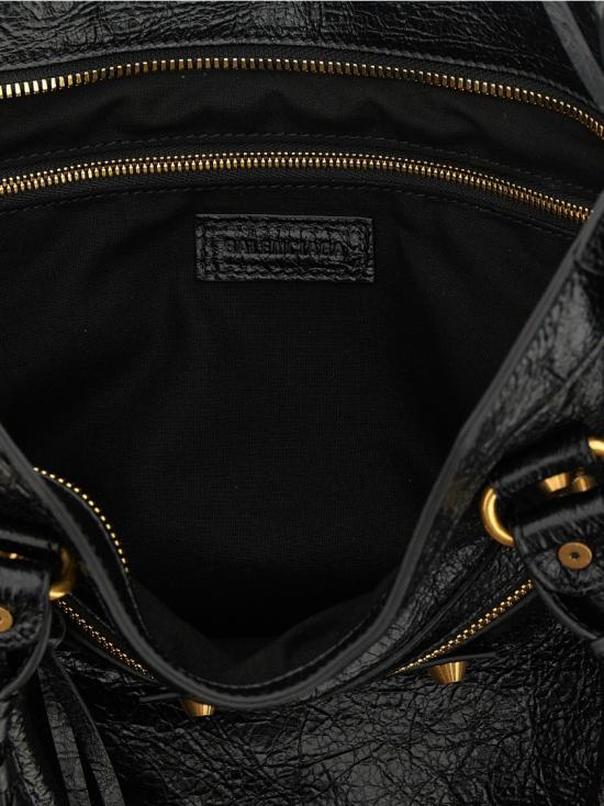 26SS 발렌시아가 르 시티 미디움 백 823058210F61000 Black - BALENCIAGA