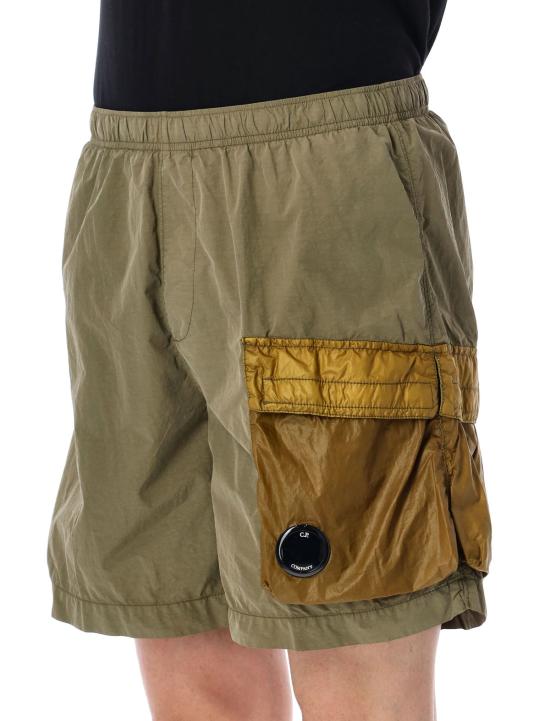  씨피 컴퍼니 스윔팬츠 C.P. 컴퍼니 카고 수영 반바지 올리브색 - C.P. COMPANY