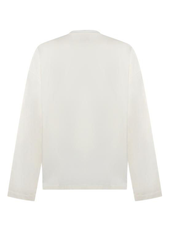26SS 질샌더 긴팔 티셔츠 J22GC0136 J45047102 PORCELAIN - JIL SANDER