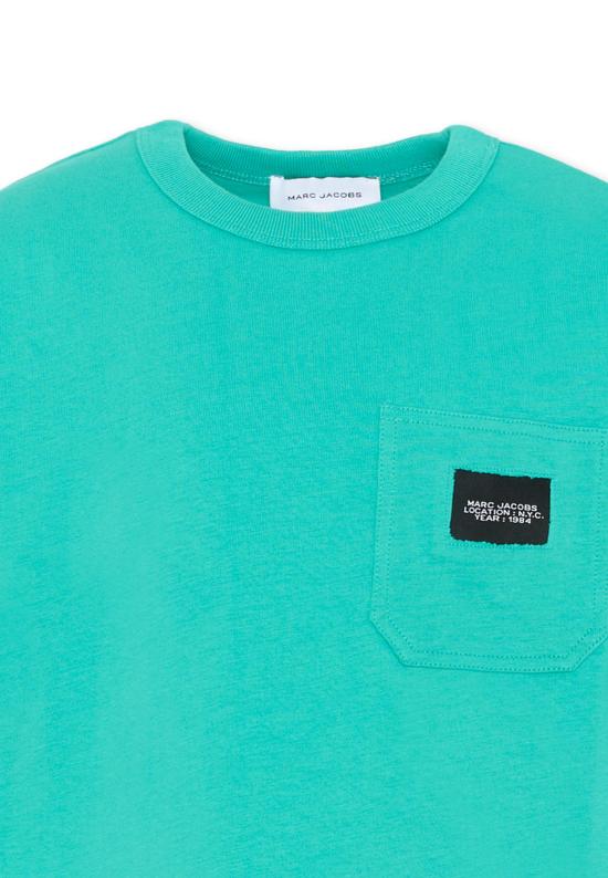 26SS [키즈] 마크제이콥스 티셔츠 W60760 73D GREEN - MARC JACOBS