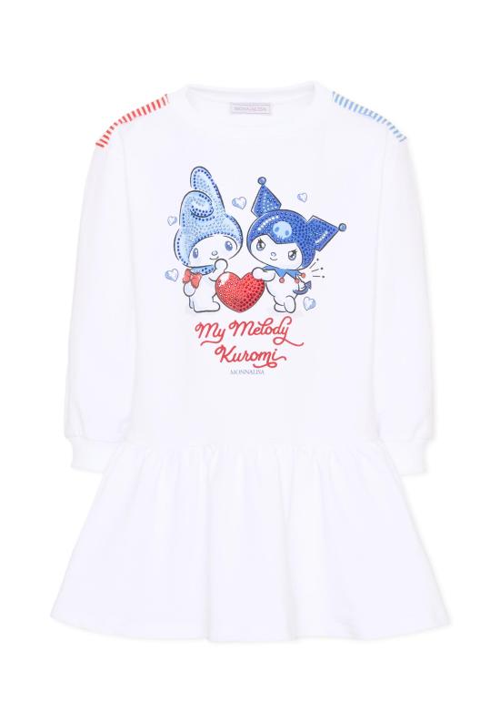26SS [키즈] 모나리자 원피스 19G907 7012 0099 WHITE - MONNALISA
