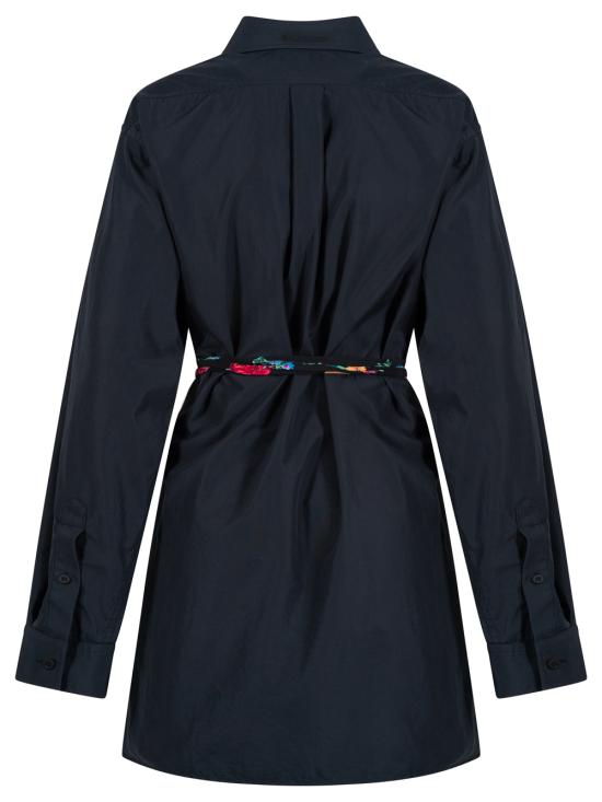 26SS 발렌시아가 숏 원피스 857337 TTM12 1055 WASHED BLACK - BALENCIAGA