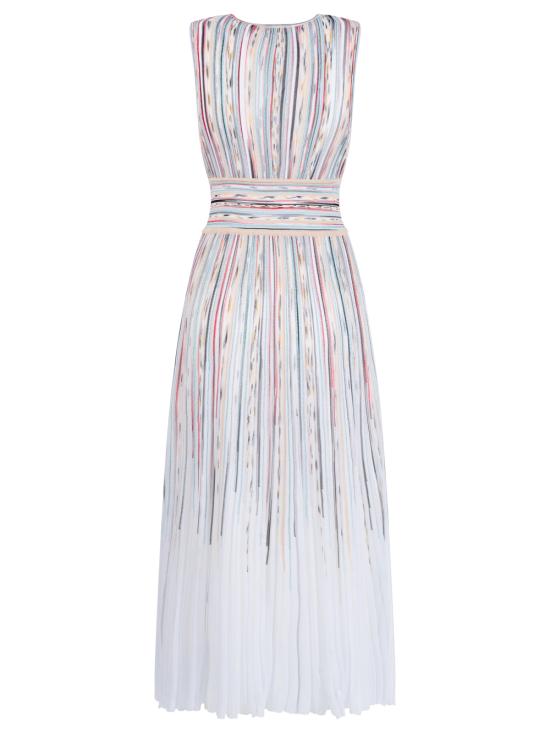 26SS 미소니 롱 원피스 DS26SG13BK01GZ SM9ZZ LIGHT TONES - MISSONI