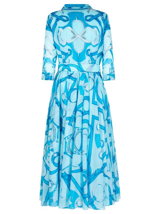 26SS 사만다 성 롱 원피스 ASTER MIDI DRESS SOFT AQUA - SAMANTHA SUNG