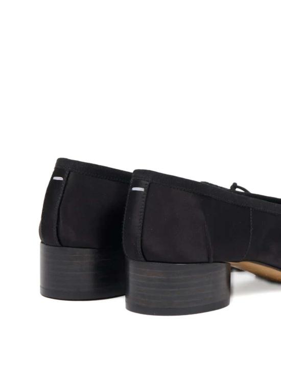 26SS 마르지엘라 타비 사틴 발레리나 S58WZ0156P7551 T8013 BLACK - MAISON MARGIELA