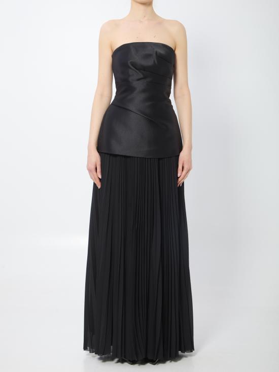 26SS 솔러스런던 미디 원피스 OS47033 BLACK