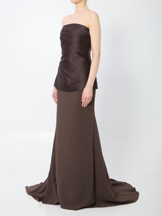 26SS 솔러스런던 롱 원피스 OS47031 BROWN - SOLACE LONDON