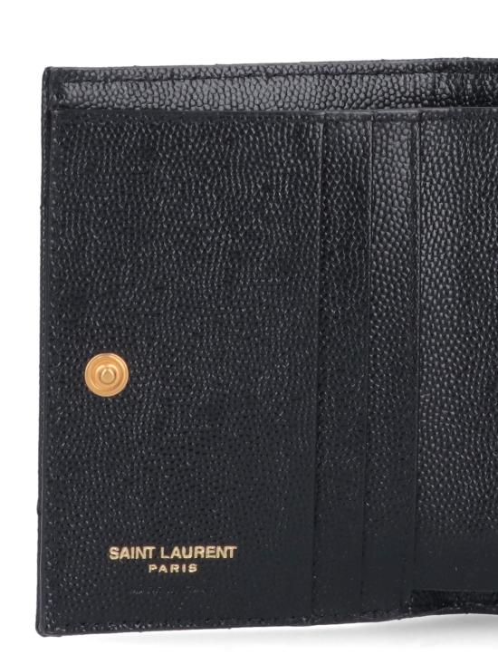 26SS 생로랑 지갑 575879 BOW01 1000 Black - SAINT LAURENT