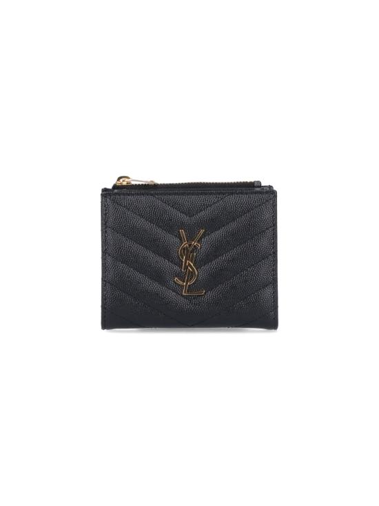 26SS 생로랑 지갑 575879 BOW01 1000 Black