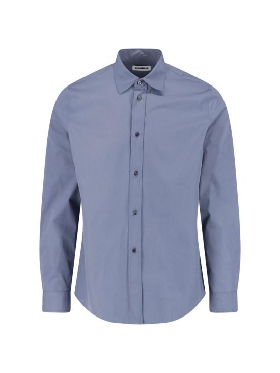 26SS 질샌더 긴팔 셔츠 J21DL0266 J45342 452 Blue