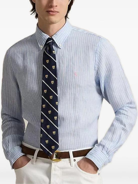 26SS 랄프 로렌 긴팔 셔츠 710B15594005 5137A BLUE WHITE