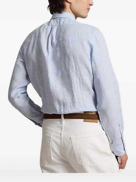 26SS 랄프 로렌 긴팔 셔츠 710B15594005 5137A BLUE WHITE - RALPH LAUREN