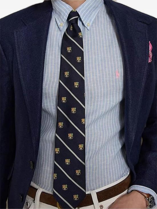 26SS 랄프 로렌 긴팔 셔츠 710B15594005 5137A BLUE WHITE - RALPH LAUREN