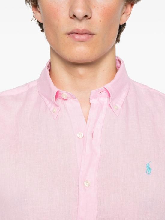 26SS 랄프 로렌 긴팔 셔츠 710966294009 CARMEL PINK - RALPH LAUREN