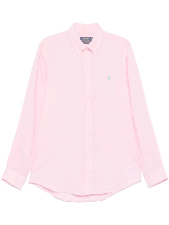 26SS 랄프 로렌 긴팔 셔츠 710966294009 CARMEL PINK
