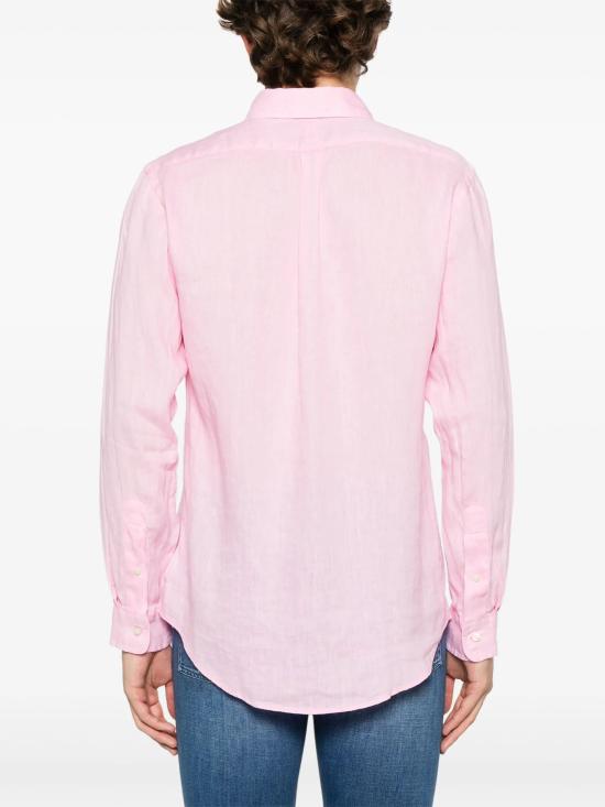 26SS 랄프 로렌 긴팔 셔츠 710966294009 CARMEL PINK - RALPH LAUREN