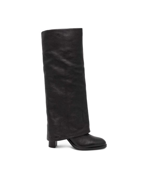  씨바이클로에 부츠 SB43061A black lamb florida NERO
