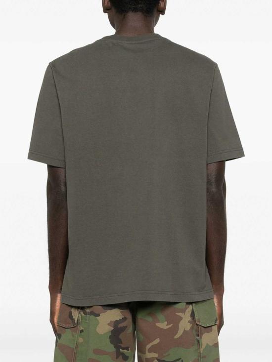 26SS 메종키츠네 핸드라이팅 컴포트 티셔츠 MM00126KJ7025BELUG Grey - MAISON KITSUNE