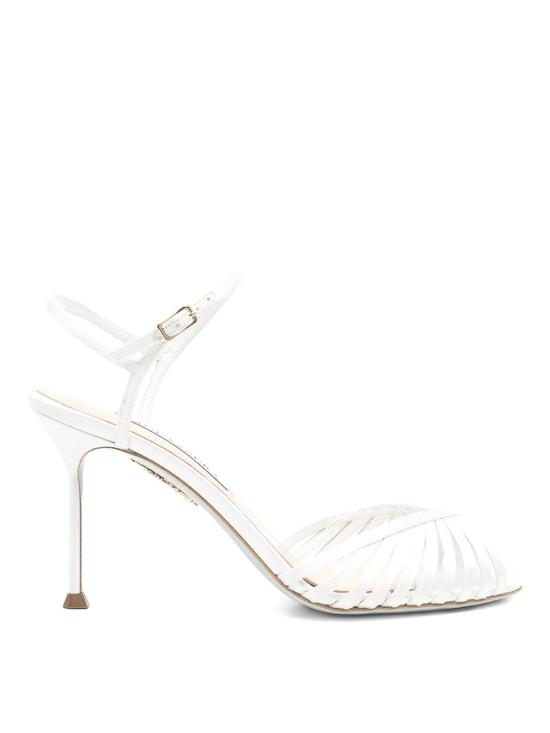26SS 아쿠아주라 샌들 HDMMIDBRSATFFFWHITE White