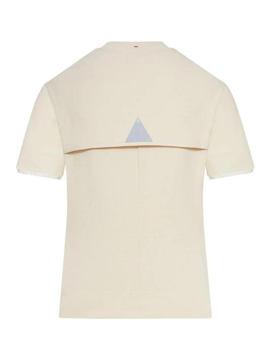 26SS 몽클레어 반팔 티셔츠 89AW18C00009034 Nude Neutrals - MONCLER