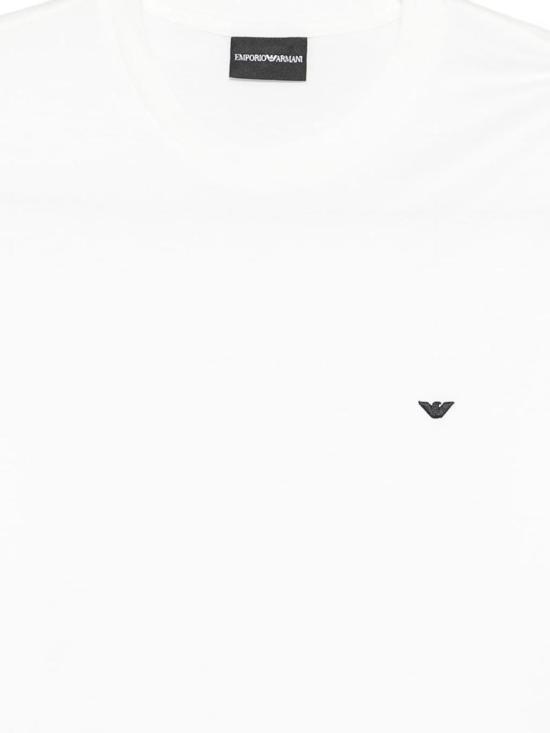26SS 엠포리오 아르마니 반팔 티셔츠 AF13747EM004592U0003 White - EMPORIO ARMANI