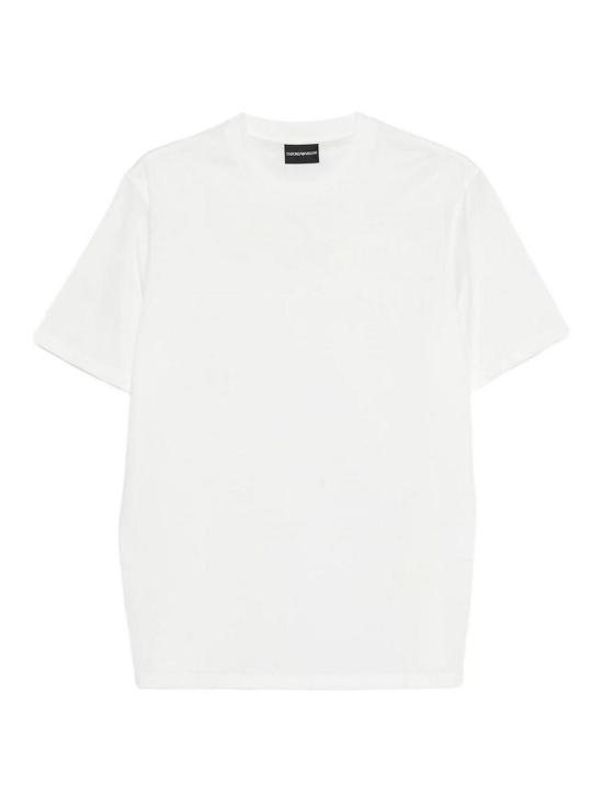 26SS 엠포리오 아르마니 반팔 티셔츠 AF10762EM004593F0201 White