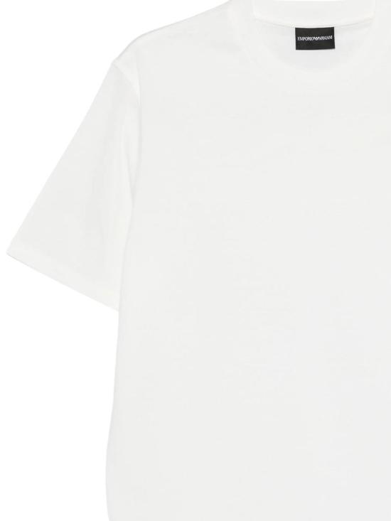 26SS 엠포리오 아르마니 반팔 티셔츠 AF10762EM004593F0201 White - EMPORIO ARMANI