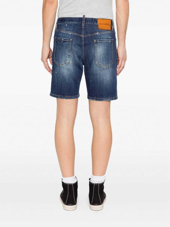 26SS 디스퀘어드2 데님 숏팬츠 S30664S74MU0985470 Blue - DSQUARED2