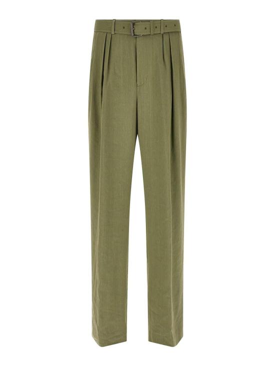 26SS 드리스 반 노튼 팬츠 2610209523237600 Green