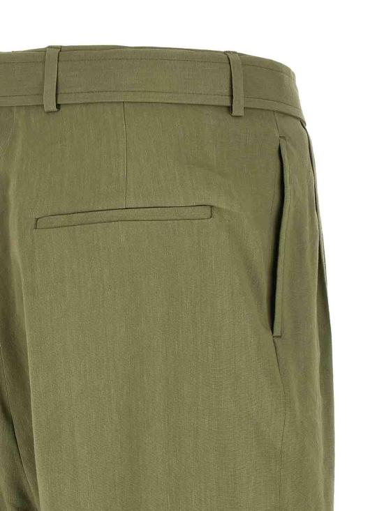 26SS 드리스 반 노튼 팬츠 2610209523237600 Green - DRIES VAN NOTEN