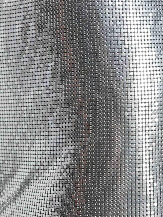 26SS 베르사체 미디 스커트 1A1273910210191E010 Silver - VERSACE