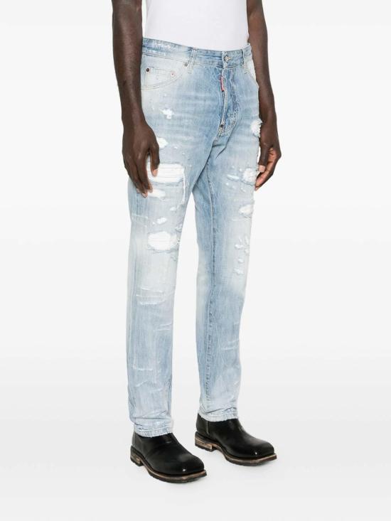 26SS 디스퀘어드2 데님 팬츠 D30011S74LB1882470 Blue - DSQUARED2