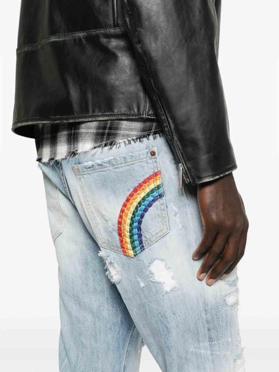 26SS 디스퀘어드2 데님 팬츠 D30011S74LB1882470 Blue - DSQUARED2