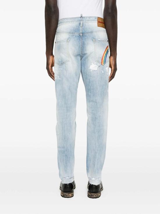 26SS 디스퀘어드2 데님 팬츠 D30011S74LB1882470 Blue - DSQUARED2