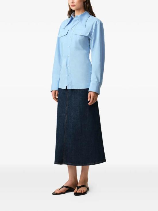 26SS 아미 셔츠 FSH807C00063484 Light Blue - AMI