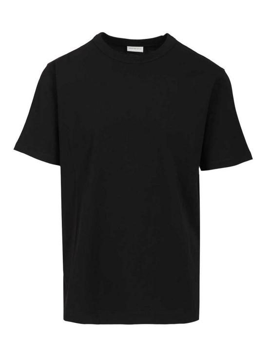 26SS 드리스 반 노튼 반팔 티셔츠 2610211013600900 Black