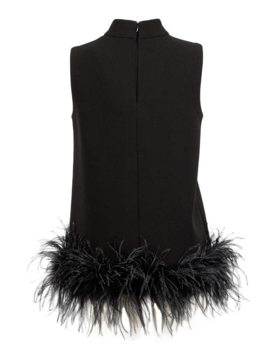 26SS 막스마라 스튜디오 민소매 티셔츠 MSEVELLO001 Black - MAX MARA STUDIO