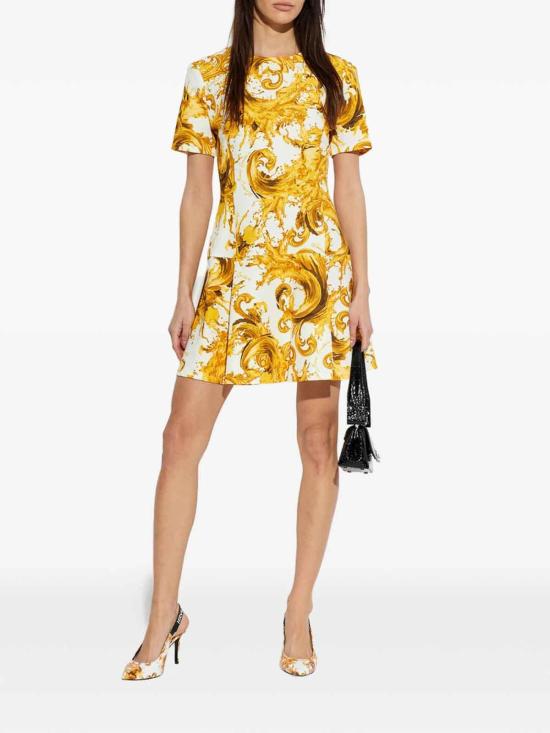 26SS 베르사체 숏팬츠 80HAO918NS756G03 Gold - VERSACE