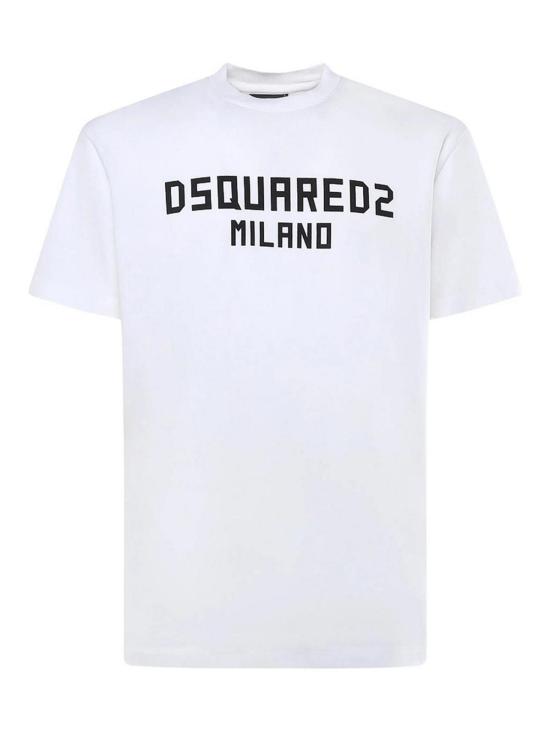 26SS 디스퀘어드2 반팔 티셔츠 D20106S74GD1520100 White