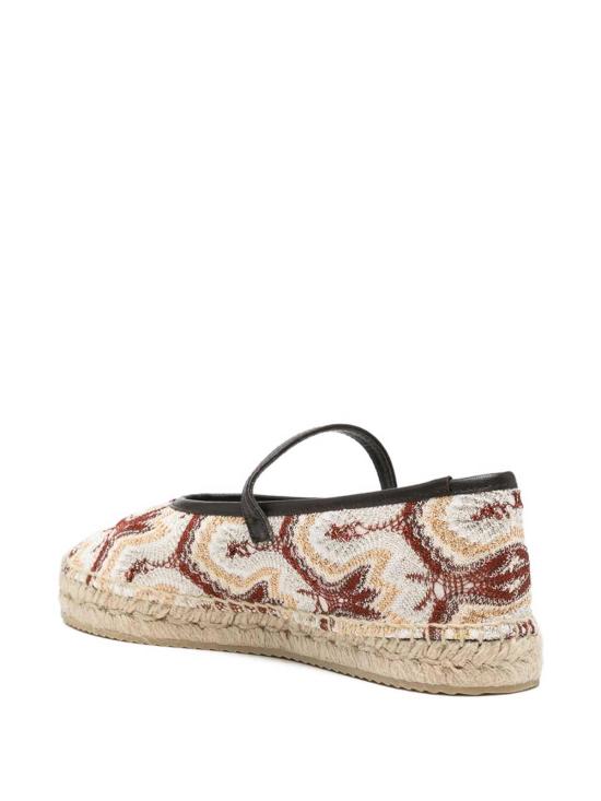 26SS 미소니 플랫 슈즈 MWB012114 Beige - MISSONI