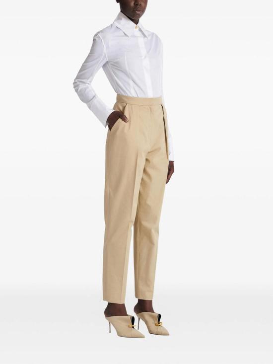 26SS 발망 스트레이트 팬츠 GF1PN190CG430AN Beige - BALMAIN