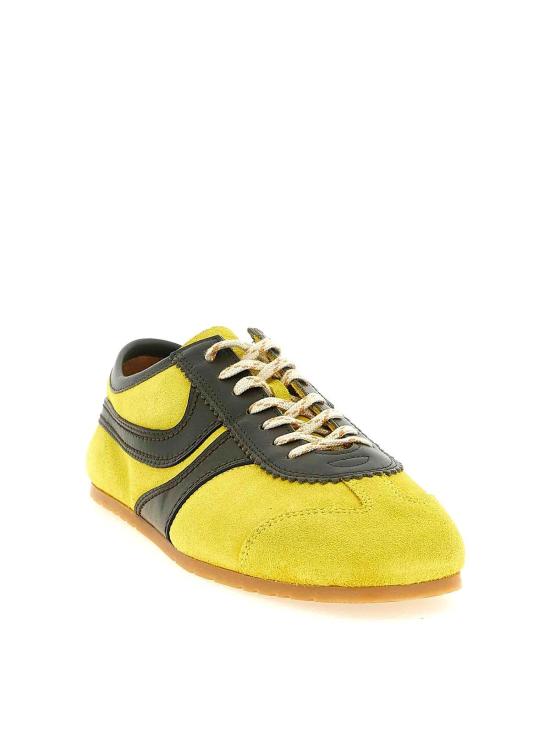 26SS 드리스 반 노튼 스웨이드 스니커즈 2610117220126200 Yellow - DRIES VAN NOTEN