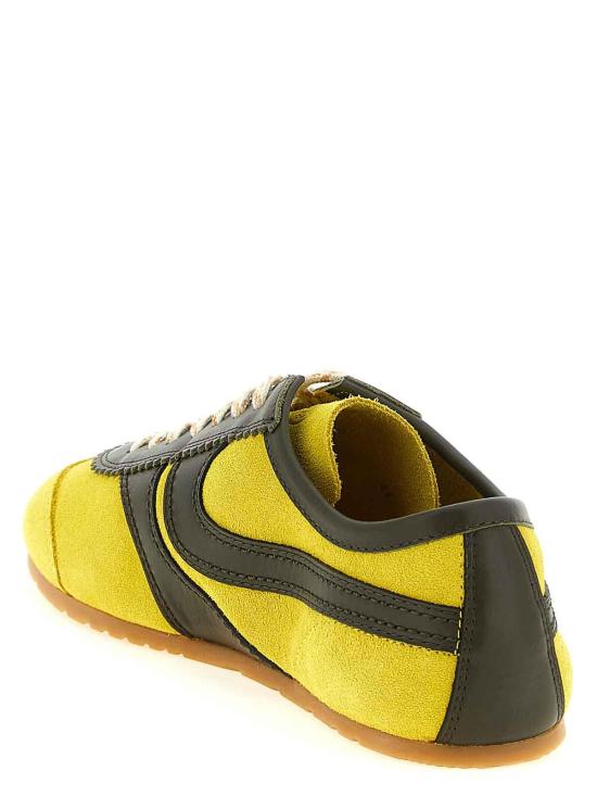 26SS 드리스 반 노튼 스웨이드 스니커즈 2610117220126200 Yellow - DRIES VAN NOTEN