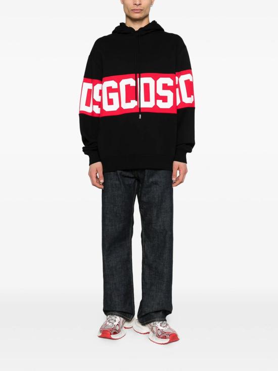 26SS 지씨디에스 후드 티셔츠 Z0MLQE138F004 Black - GCDS