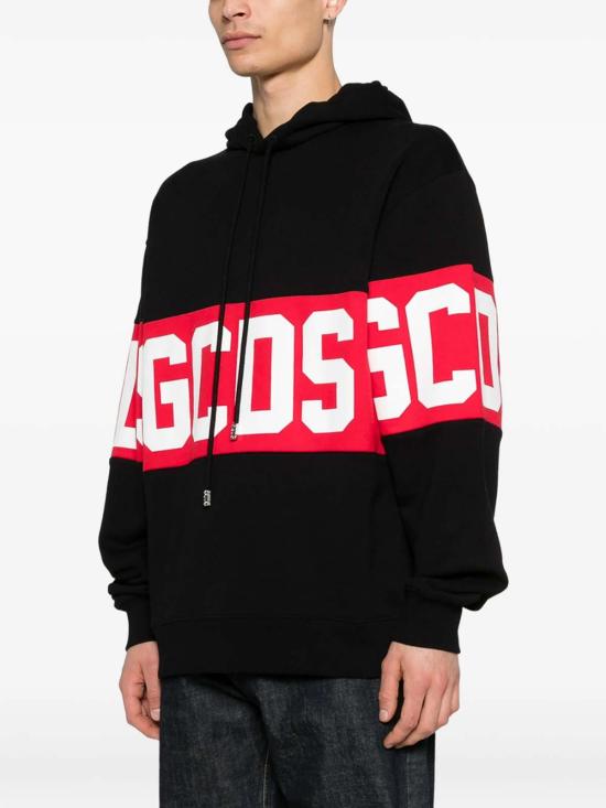26SS 지씨디에스 후드 티셔츠 Z0MLQE138F004 Black - GCDS