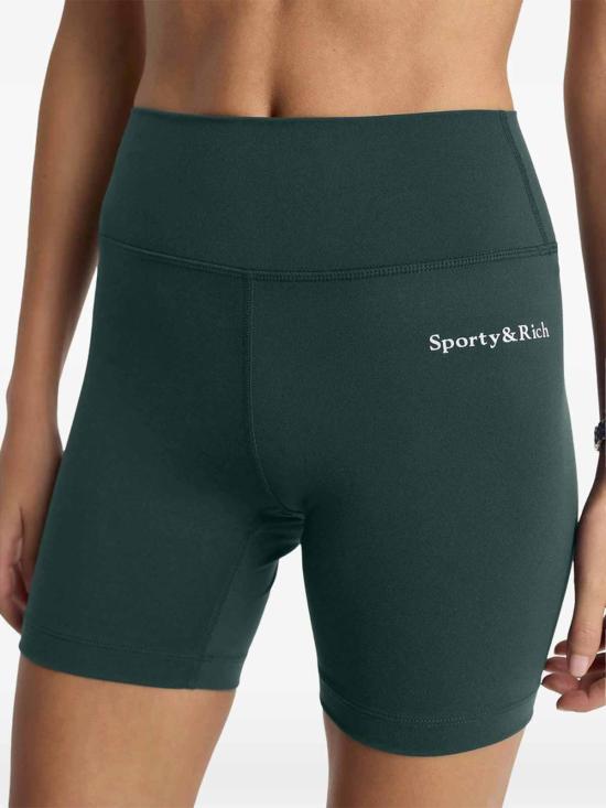 26SS 스포티앤리치 숏팬츠 SH00361300GRFORES Green - SPORTY & RICH